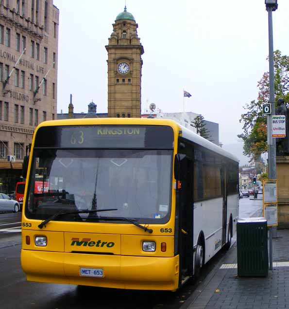 Metro Tasmania Scania N113CRB Ansair Tasmania Orana 653